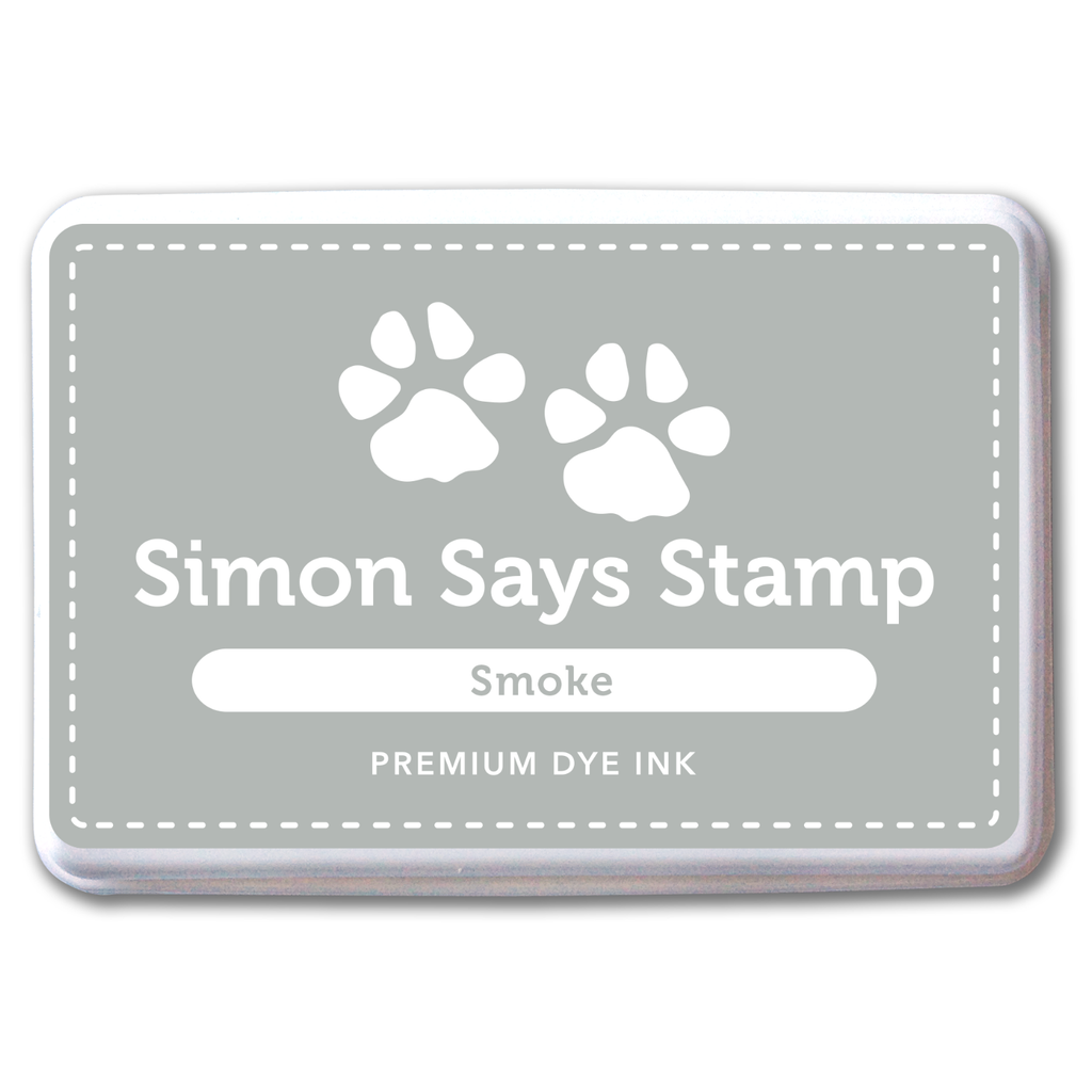 Simon Says Stamp Premium Dye Ink Pad SMOKE Gray Ink026