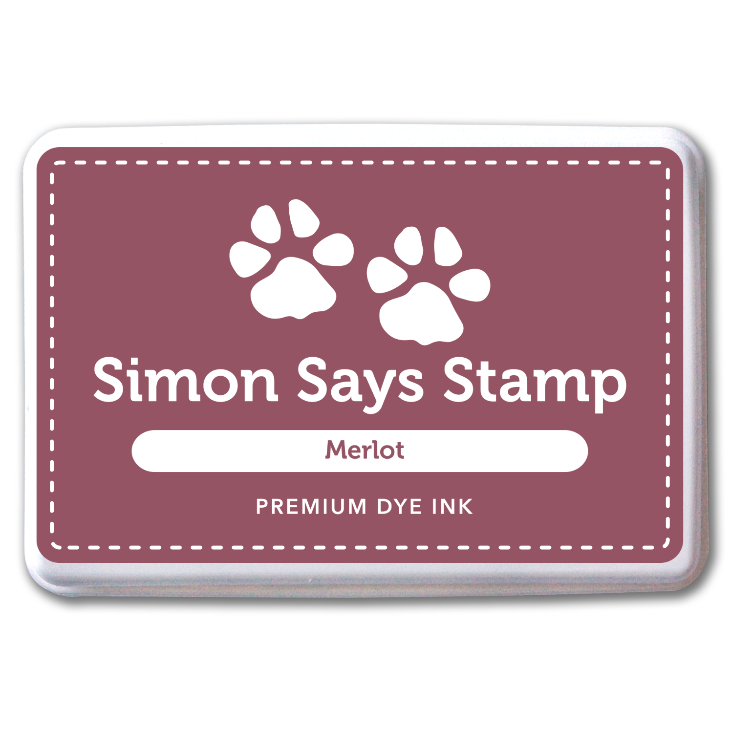 Simon Says Stamp Premium Dye Ink Pad MERLOT INK074
