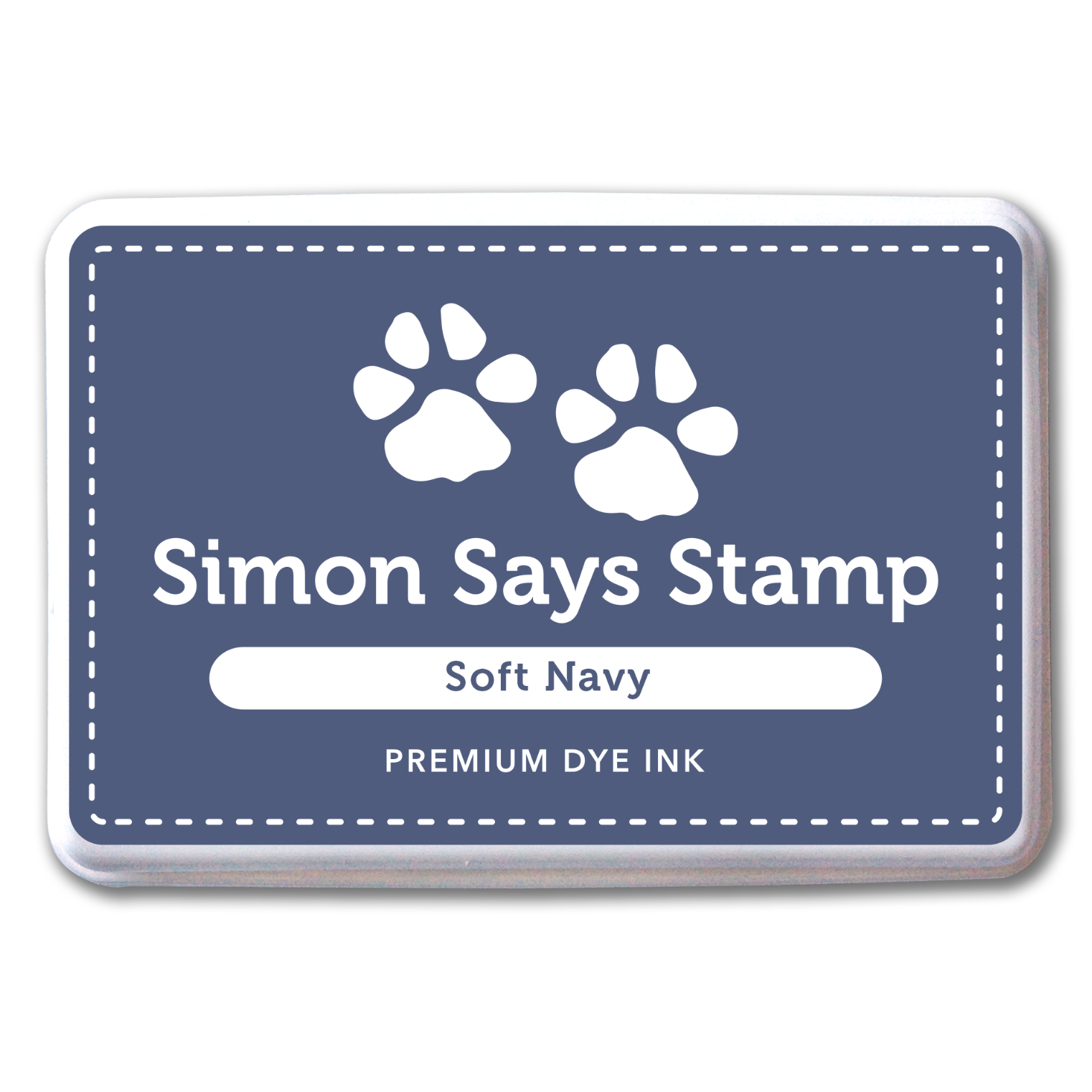 Simon Says Stamp Premium Dye Ink Pad SOFT NAVY Blue Ink021