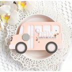 Simon Says Stamp Big Bus Wafer Dies 1383sd Happy Camper Hello Card | color-code:ALT03