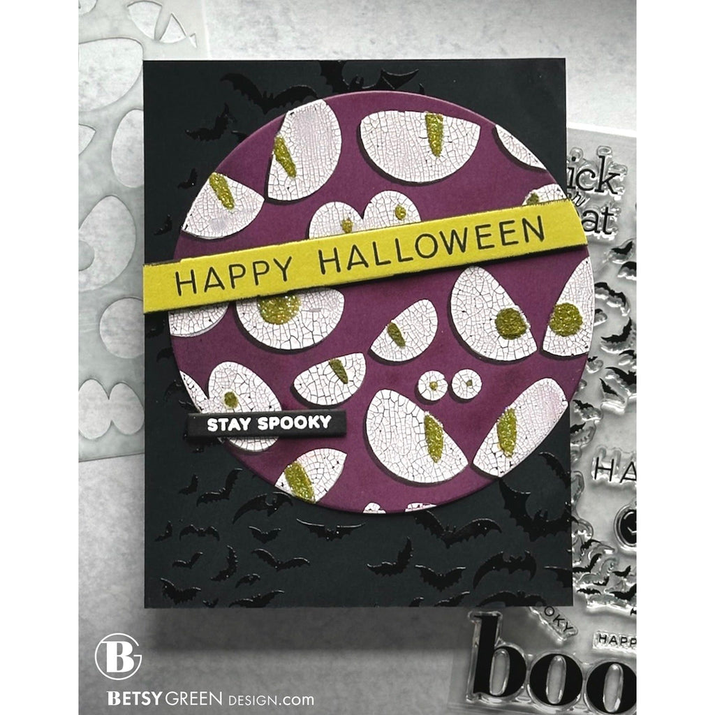 Simon Says Stamp Stencils Spooky Eyes 1095st STAMPtember Halloween Card | color-code:ALT02