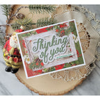 Simon Says Stamp Scripty Thinking of You Wafer Dies 1216sd DieCember Thinking of You Card
