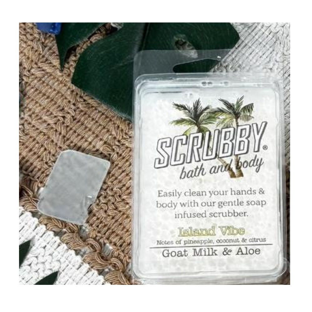 Scrubby Soap Island Vibe With Goat Milk And Aloe 76287 alt