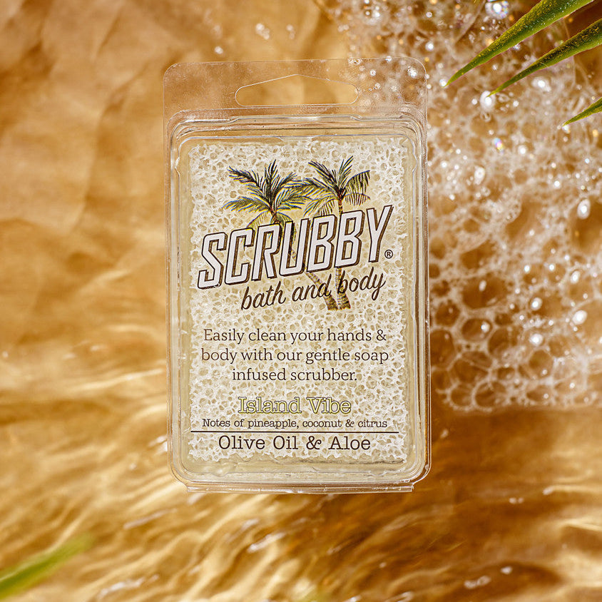 Scrubby Soap Island Vibe With Olive Oil 76270