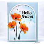 Simon Says Stamp Sea Glass A2 Side-Fold Scored Cards 100# 10 Pack sga2side Sunny Vibes Friend Card