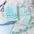 Simon Says Cardstock 100lb Seafoam sss141 And Everything Nice Christmas Card and Tags