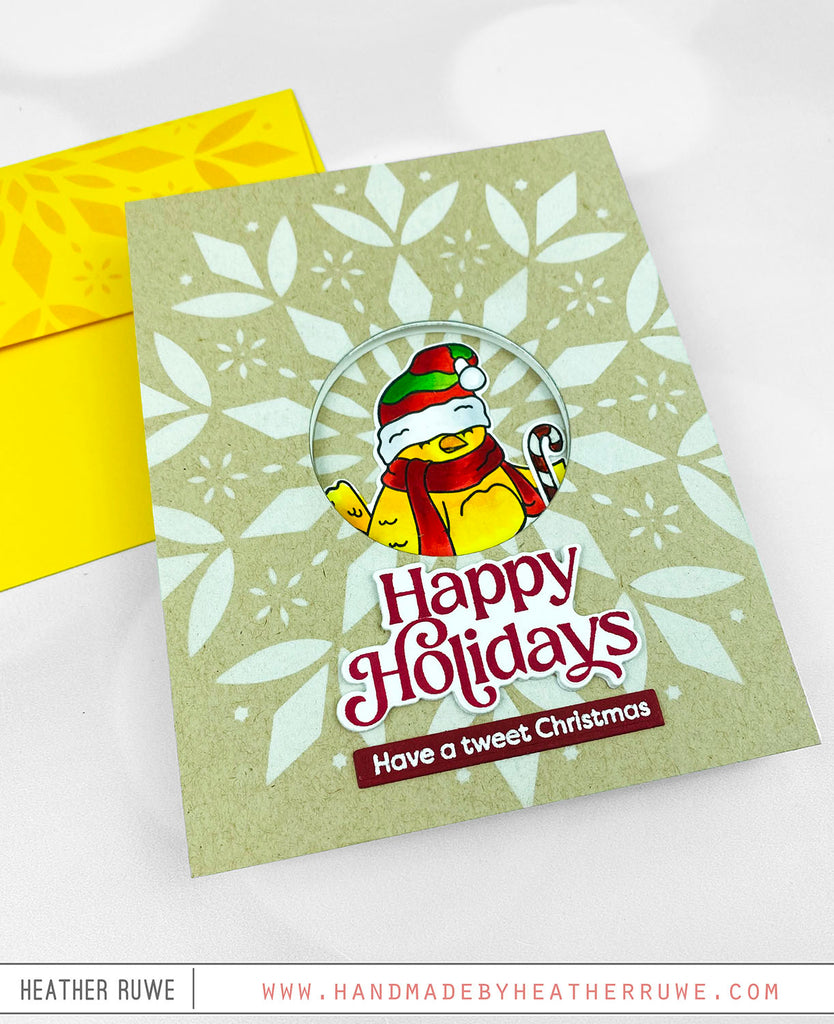 Simon Says Stamps And Dies Season's Tweetings set695st All The Joy Christmas Card | color-code:ALT02