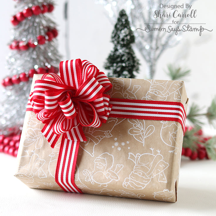 Simon Says Clear Stamps Season's Tweetings sss202764c All The Joy Christmas Wrapping Paper | color-code:ALT03