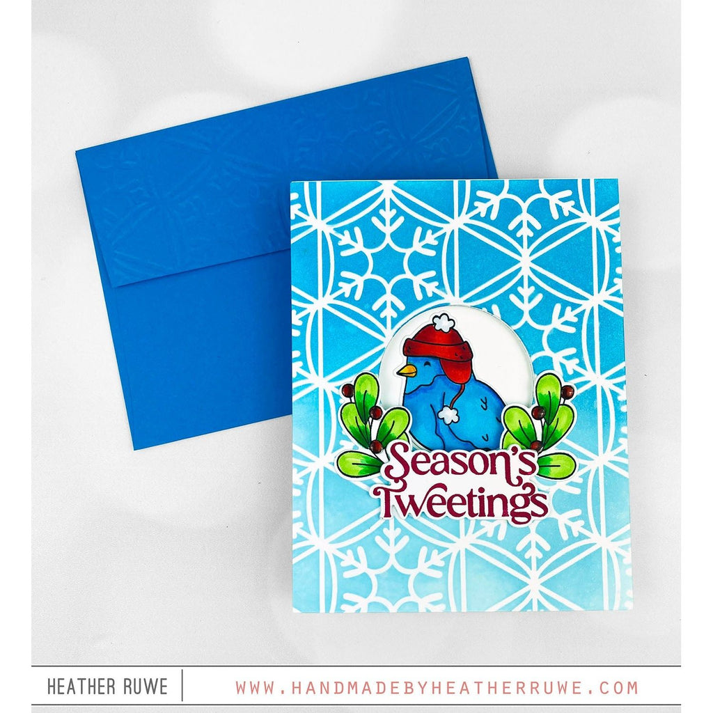 Simon Says Clear Stamps Season's Tweetings sss202764c All The Joy Christmas Card | color-code:ALT02