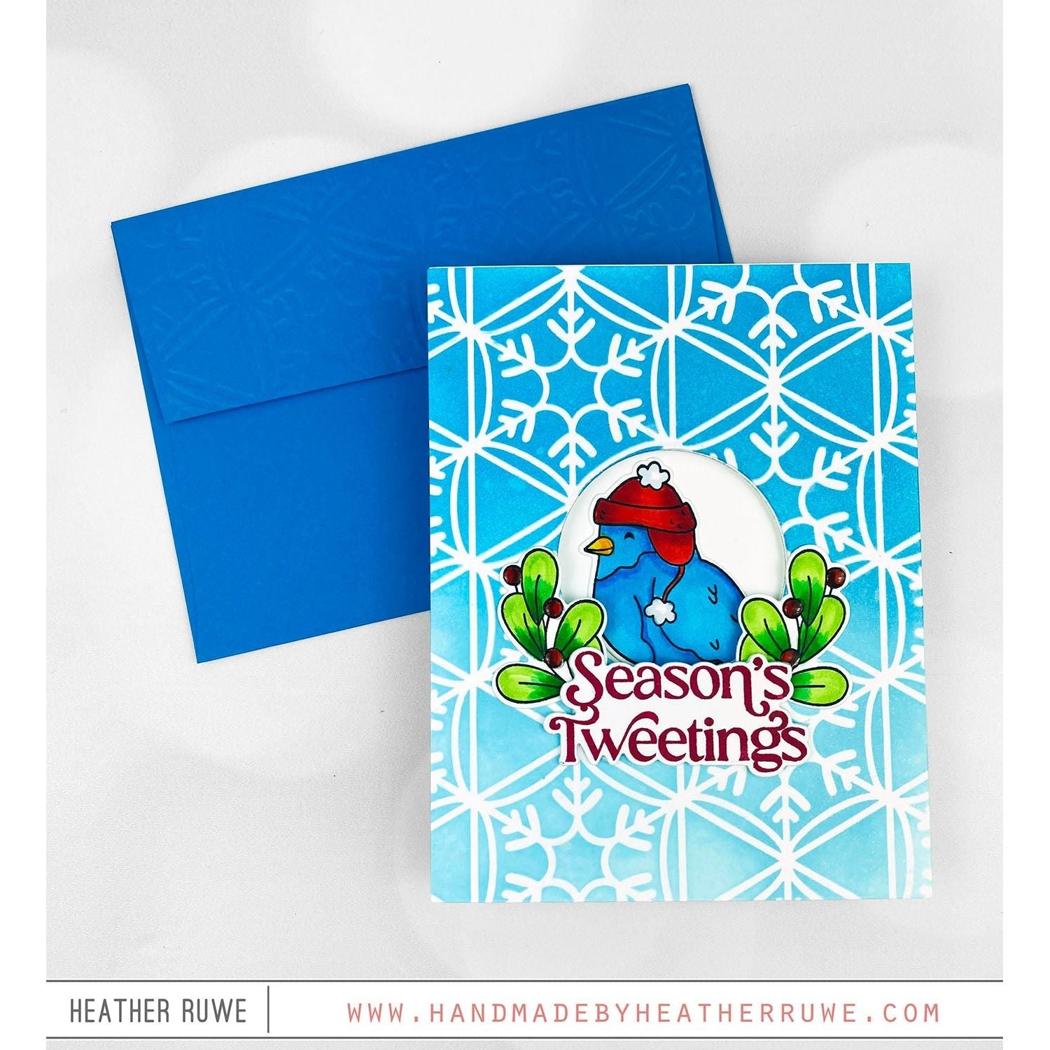 Simon Says Clear Stamps Season's Tweetings sss202764c All The Joy Christmas Card | color-code:ALT02