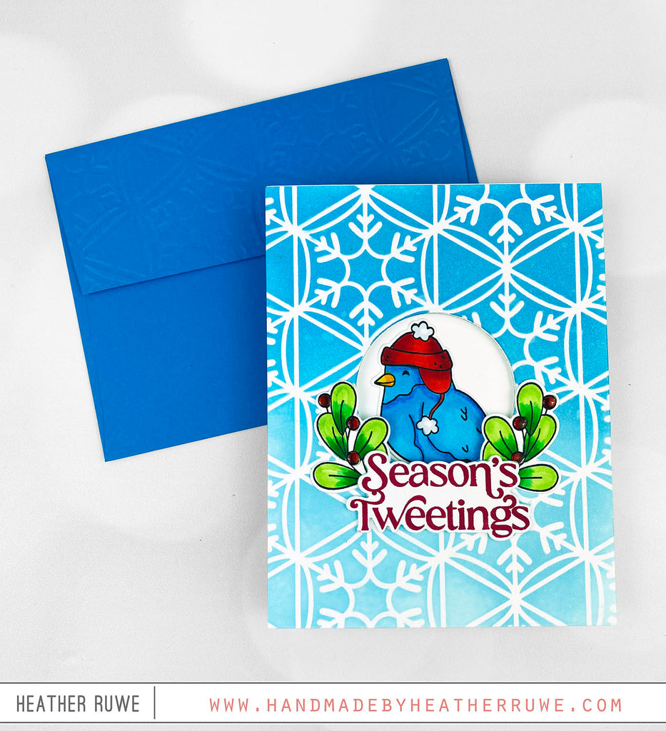 Simon Says Clear Stamps Season's Tweetings sss202764c All The Joy Christmas Card | color-code:ALT02