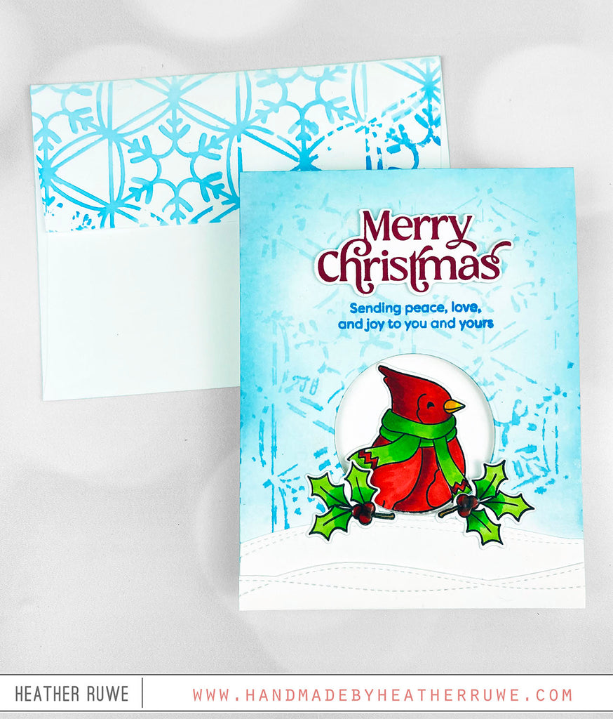 Simon Says Clear Stamps Season's Tweetings sss202764c All The Joy Christmas Card | color-code:ALT01