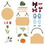 Honey Bee Seasonal Signs Stencils And Dies Bundle