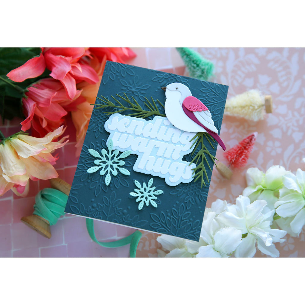 CZ Design Sending Warm Hugs Wafer Dies czd284 DieCember Hugs Card | color-code:ALT05