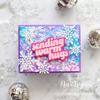 CZ Design Sending Warm Hugs Wafer Dies czd284 DieCember Hugs Card