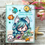 Sending You Oceans of Love Mermaid Card