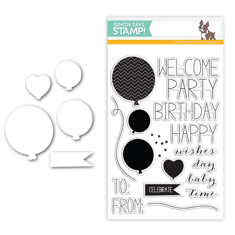 Simon Says Die and Stamps Set Surprise Party *