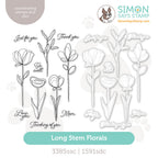 Simon Says Stamps and Dies Long Stem Florals set1217ls