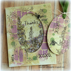 Simon Says Stamp Tim Holtz Forgotten Garden Bundle setfg24 Thanks Card and Tag | color-code:ALT01