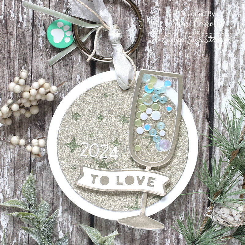 Tim Holtz Distress Embossing Glaze Speckled Egg Ranger tde73819 New Years Tag | color-code:ALT06