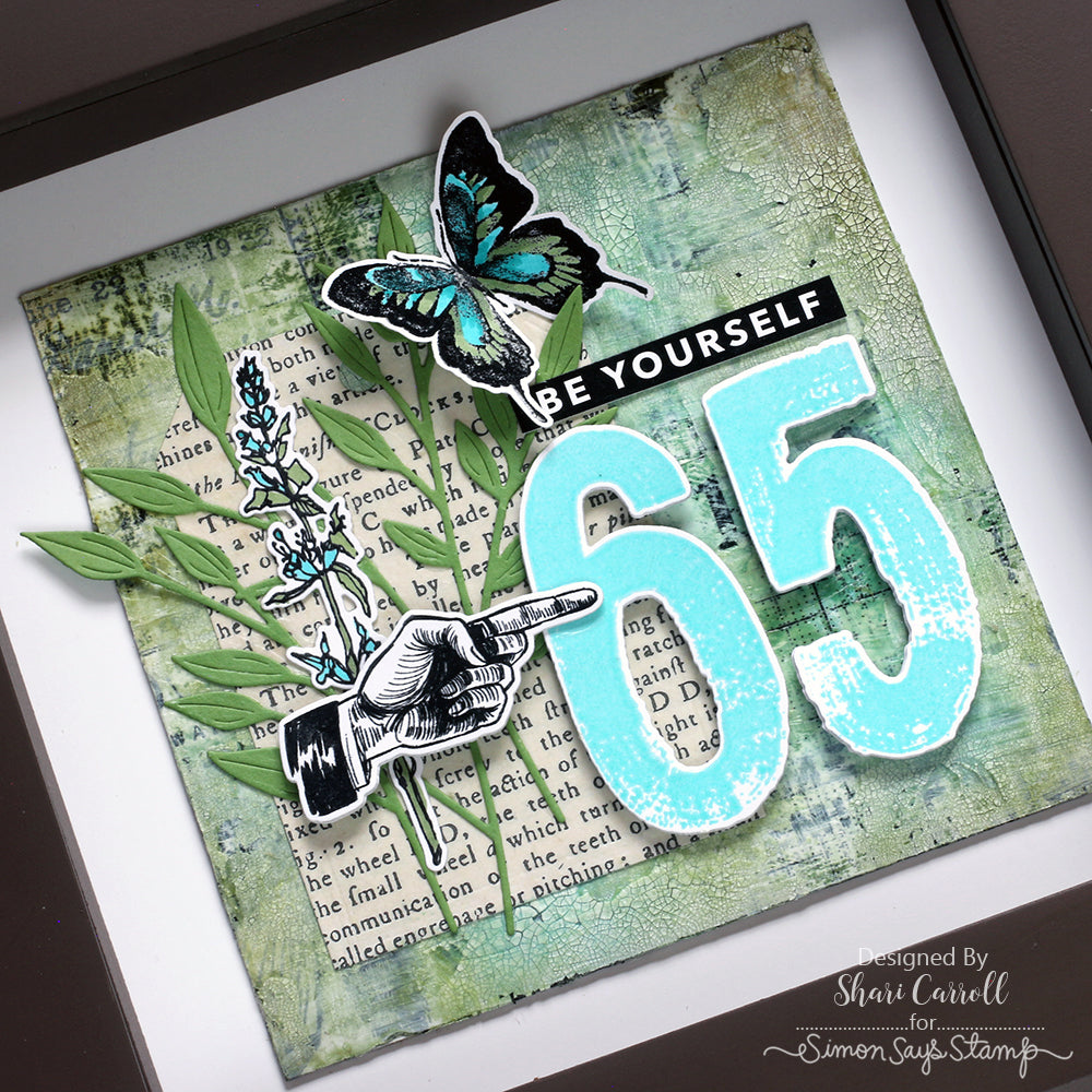 Tim Holtz Distress Collage Medium Matte Ranger tda79309 Be Yourself Mixed Media | color-code:ALT93