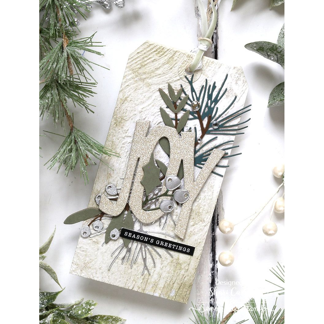Tim Holtz Distress Snowfall Grit Paste Ranger tsck81142 Tim Holtz Holiday Tag | color-code:ALT13