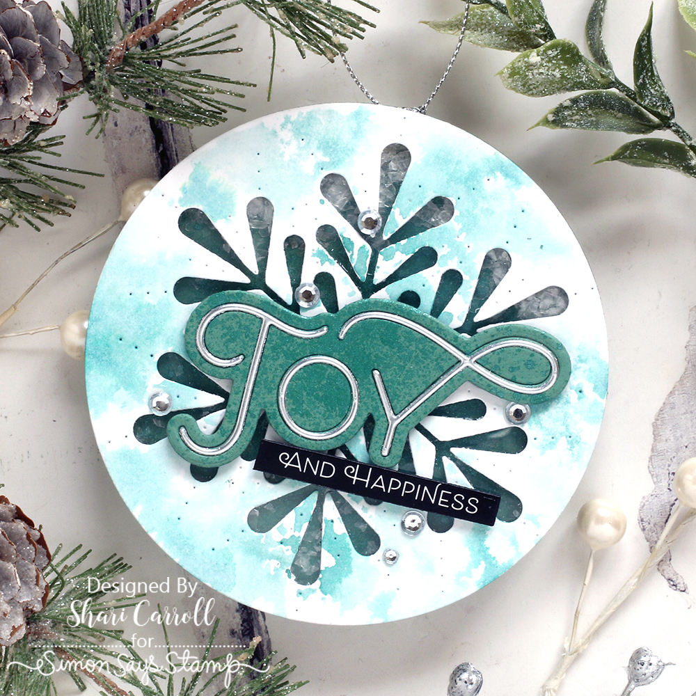 Simon Says Stamp Grand Pixie Snowflake Wafer Die s962 DieCember Art Journal Tag Page | color-code:ALT07