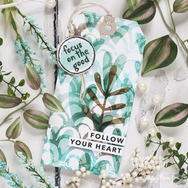 Tim Holtz Distress Mini Ink Pad SPECKLED EGG Ranger tdp75288 Multi Layered Stenciling Follow Your Heart Tag | color-code:ALT01