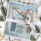 Simon Says Clear Stamps Distressed Vintage Love Notes 2195ssc Art Journal | color-code:ALT13