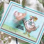 Art Impressions Spring Chicken Clear Stamp Set aics40 Hello Spring Chicken! | color-code:ALT01