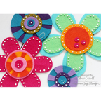 Simon Says Stamp A2 Arches Wafer Dies 8020sd Friend Like You Felt Flowers | color-code:ALT05