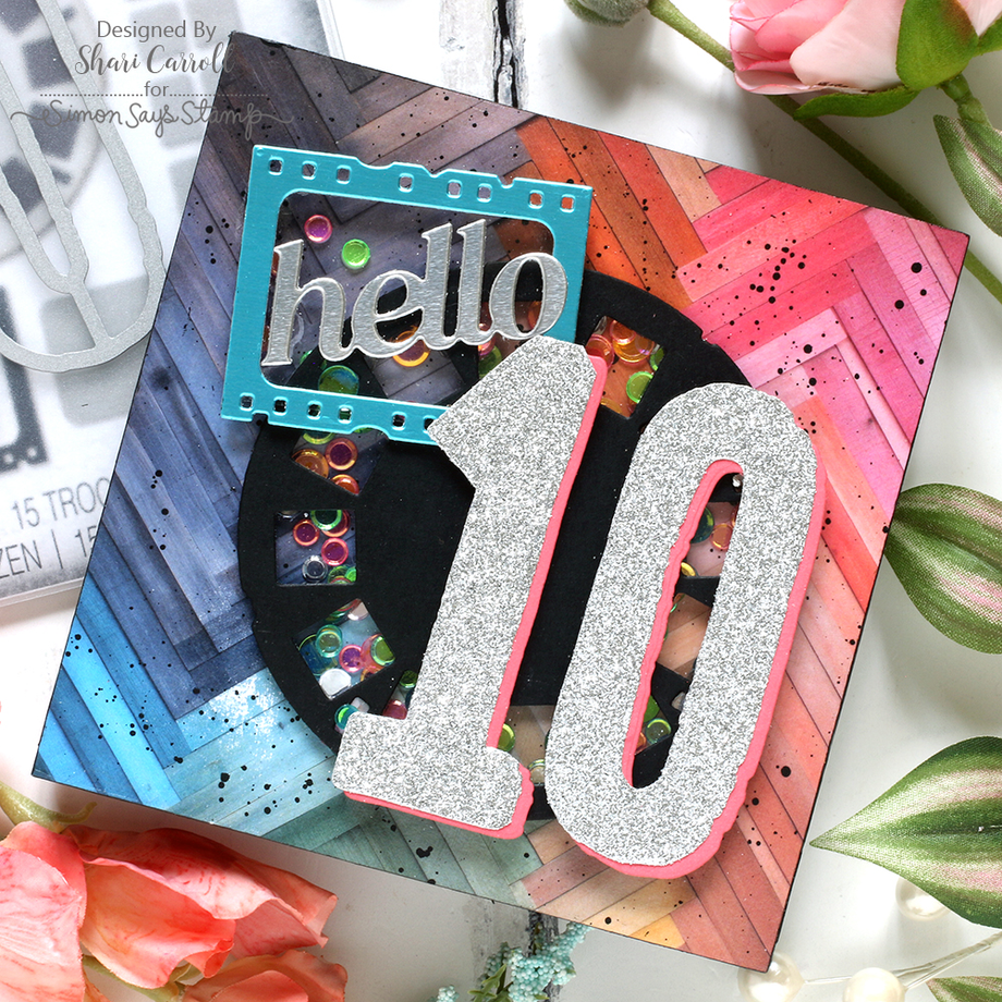 thumbnail image 2 of Tim Holtz 7x8.5 Cling Stamps: Paint By Number, By Stampers Anonymous (CMS1G62X 2 of 10