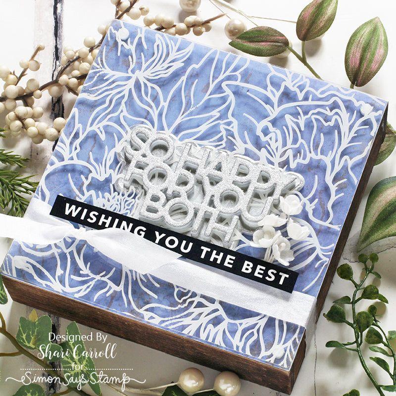 Simon Says Stamp So Happy For You Both Wafer Dies sssd112817 Dear Friend Wedding Gift | color-code:ALT04