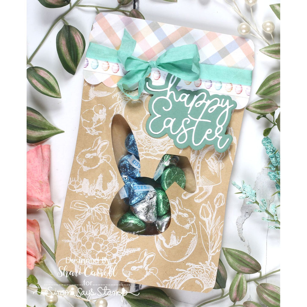 Simon Says Clear Stamps Vintage Bunnies 2379ssc Easter Treat Bag | color-code:ALT12