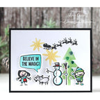 Tim Holtz Christmas Cartoons Stamps with Simon Says Stamp Dies Bundle setcc24
