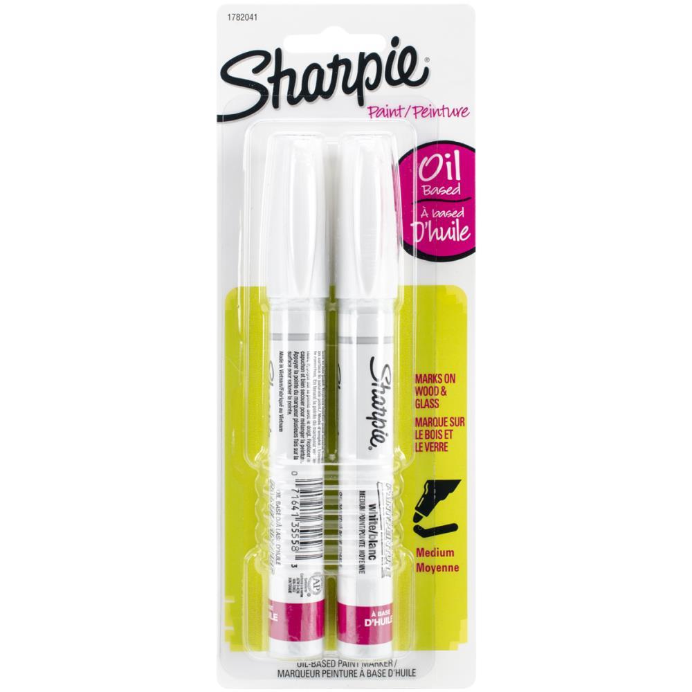 Sharpie White Paint Pens Oil Based Medium 1782041