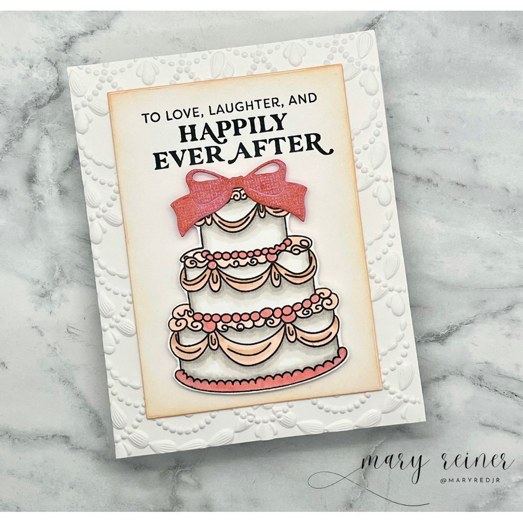Simon Says Stamps and Dies She Said Yes set970ss You Are My Favorite Wedding Card