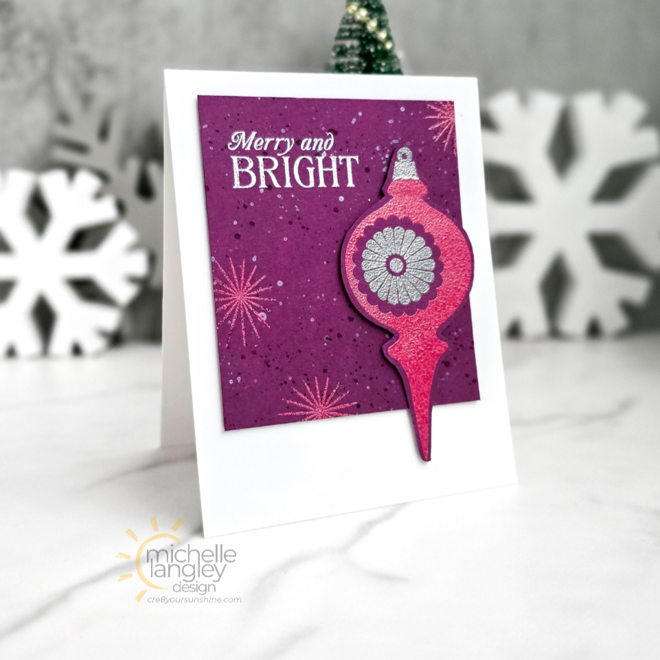 Simon Says Stamp Shiny Baubles Wafer Dies 1336sdc STAMPtember Christmas Card | color-code:ALT02