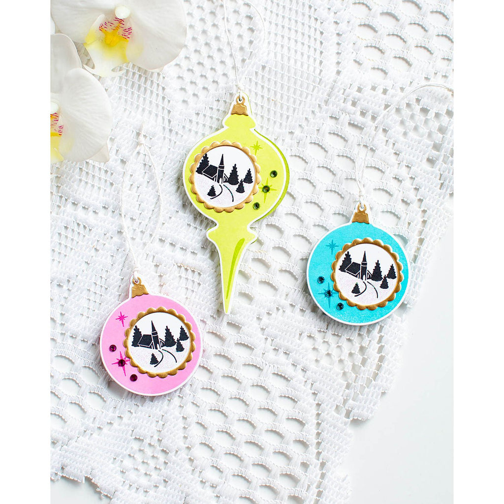 Simon Says Clear Stamps Shiny Baubles 2233ssc STAMPtember Christmas Ornaments | color-code:ALT05