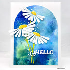 Simon Says Stamp Showboat Hello Wafer Dies s1025 Friend Like You Hello Card