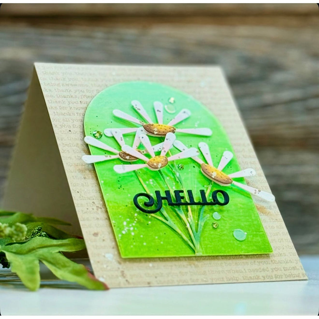 Simon Says Stamp Showboat Hello Wafer Dies s1025 Friend Like You Hello Card