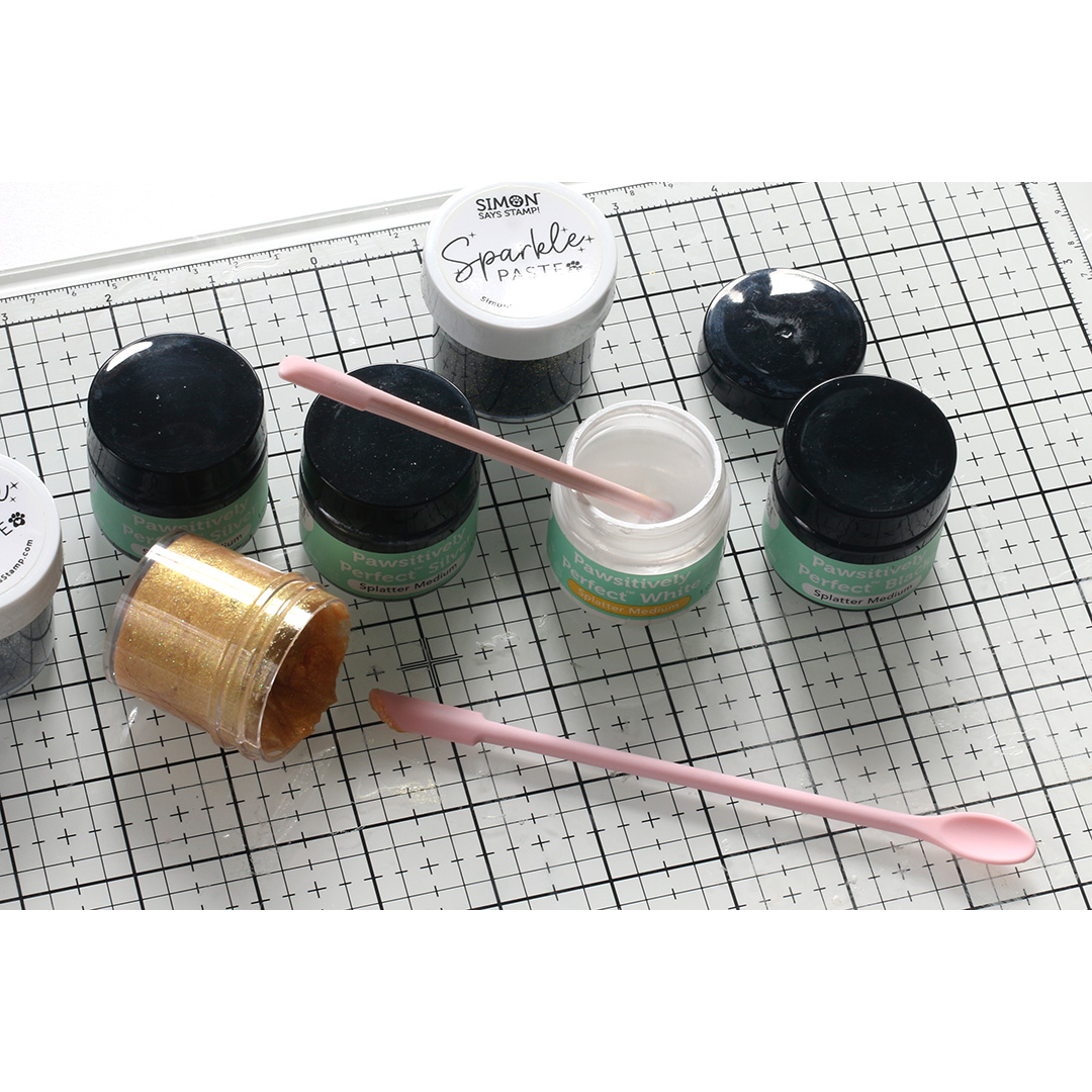 Simon Says Stamp Pack of 2 Silicone Mini Spatulas set1131ms DieCember