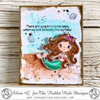 The Rabbit Hole Designs Fin Tastic Dies trh-241d sealife