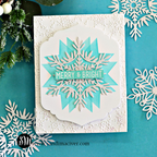 Simon Says Stamp Set of 3 Stencils Patchwork 1099mt Sugar and Spice Holiday Card | color-code:ALT05