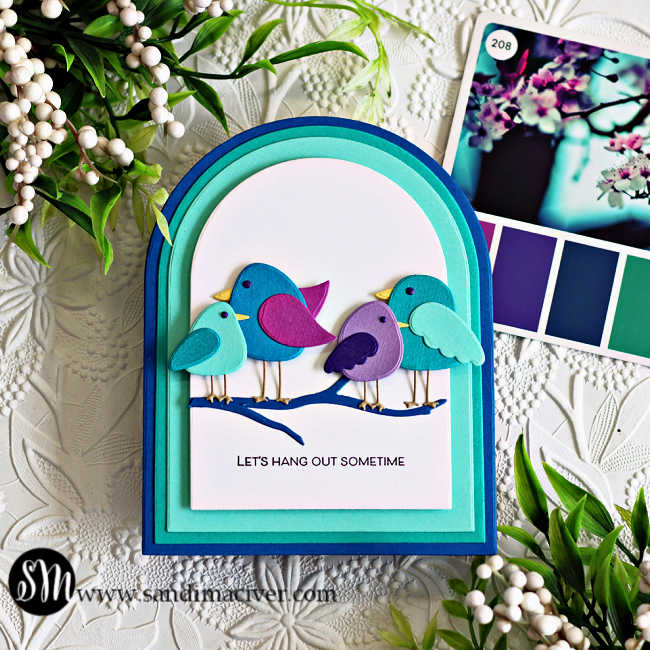 Simon Says Stamps and Dies For the Birds and Birdies Bundle set1018fb Friend Like You Friend Card | color-code:ALT05