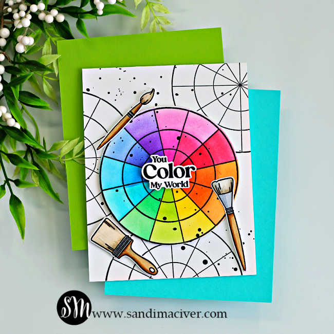 Simon Says Stamps and Dies Pop of Color set1146pc Heart to Heart Friend Card | color-code:ALT04