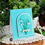 Simon Says Stamp Snowbell Bouquet Wafer Dies s984 Rain or Shine For You Card | color-code:ALT02