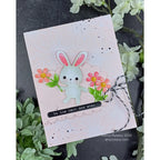 Simon Says Clear Stamp Gerbera Daisy Background sss102014 In My Heart bunny | color-code:ALT08