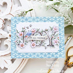 Simon Says Clear Stamp Petite Petal Background 1346ss Always There In All Things Joy Card Tina Smith