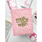 Simon Says Clear Stamp Scripty Birthday Background 1270ss STAMPtember PinkBirthday Card Simeen Batra